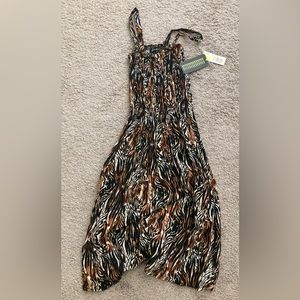 Multi color stretchy dress